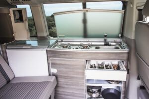 cuisine équipée California VW Volkswagen T6 OCEAN Vanbreak