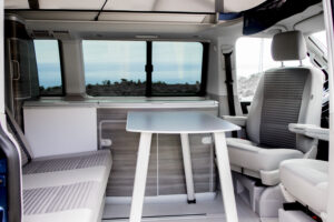 intérieur du california ocean T6 vw