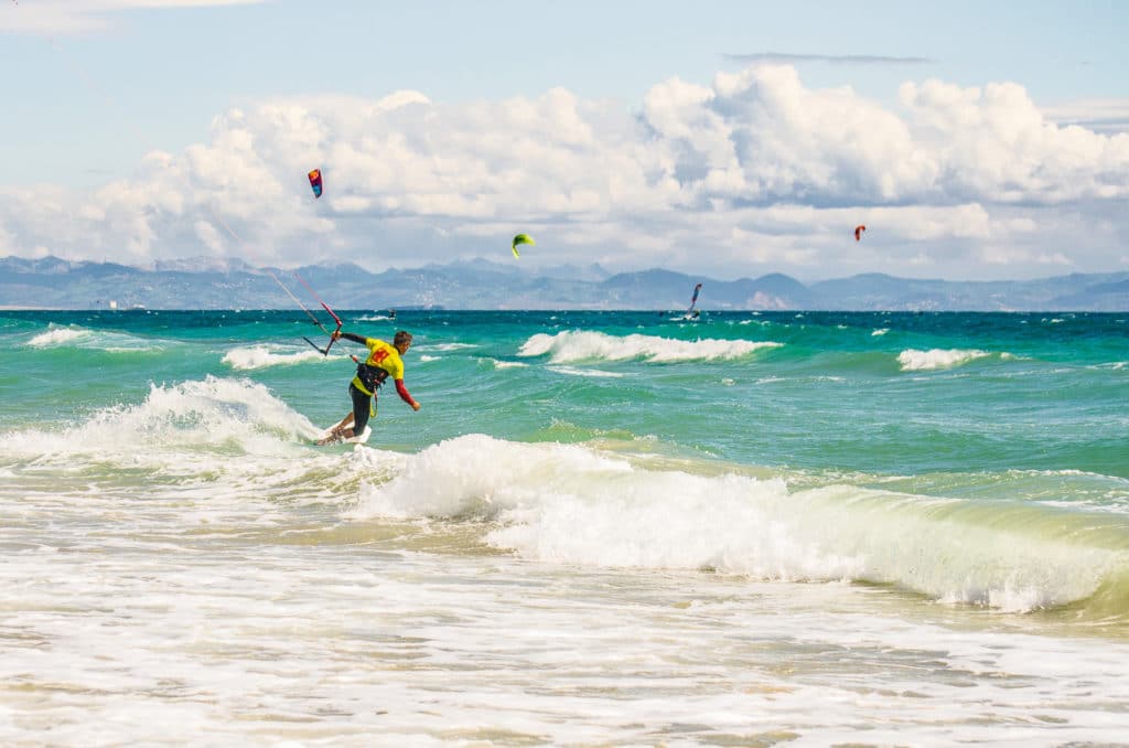 Kitesurfen in Tarifa, roadtrip in Andalusië