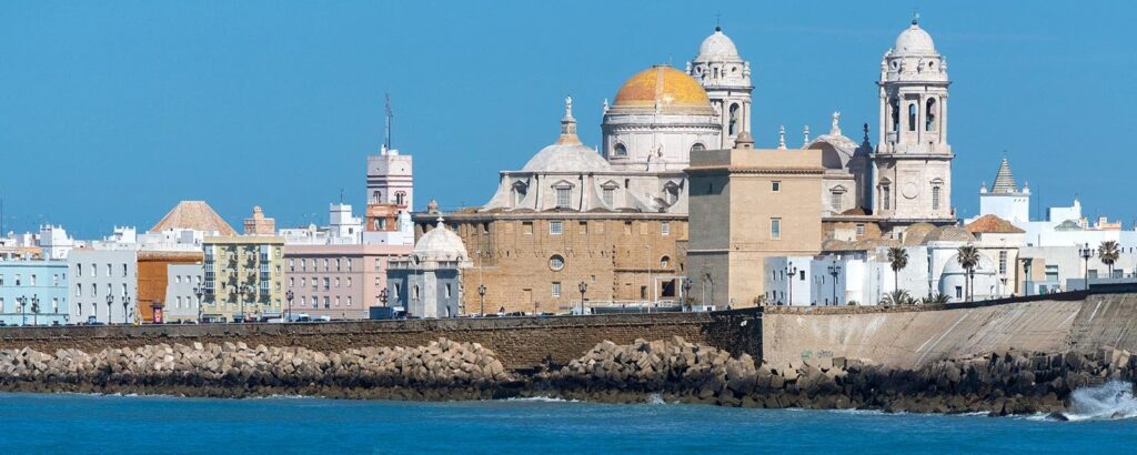 Cádiz, Andalucía - viaje por carretera en España