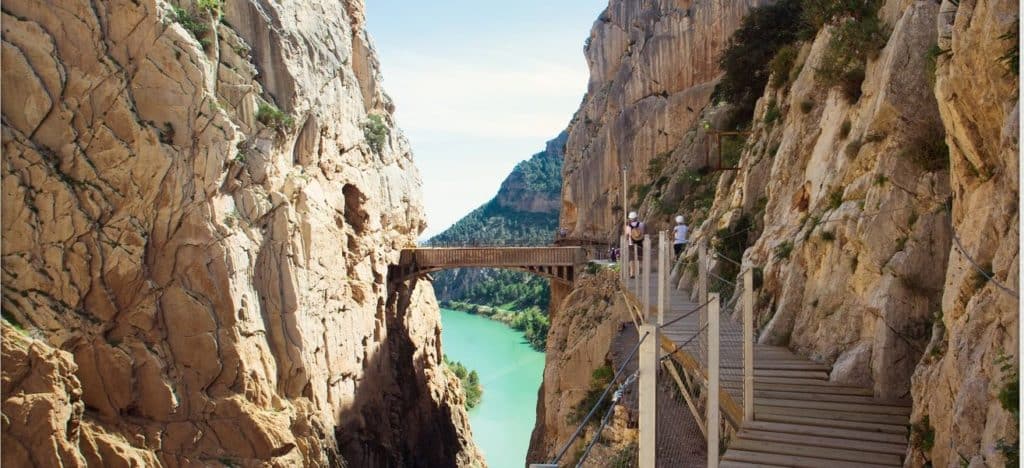 Caminito del Rey, klettersteig in Andalusië