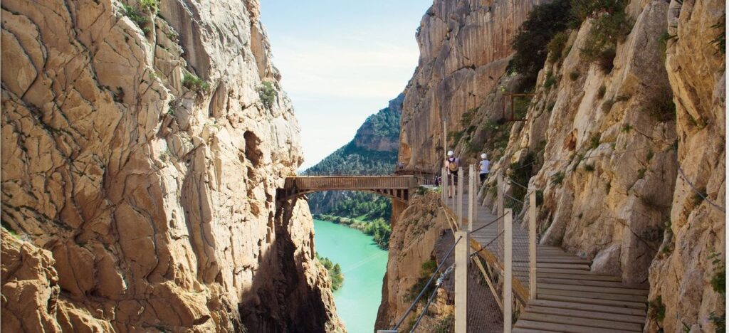 Caminito del Rey, via ferrata en Andalousie