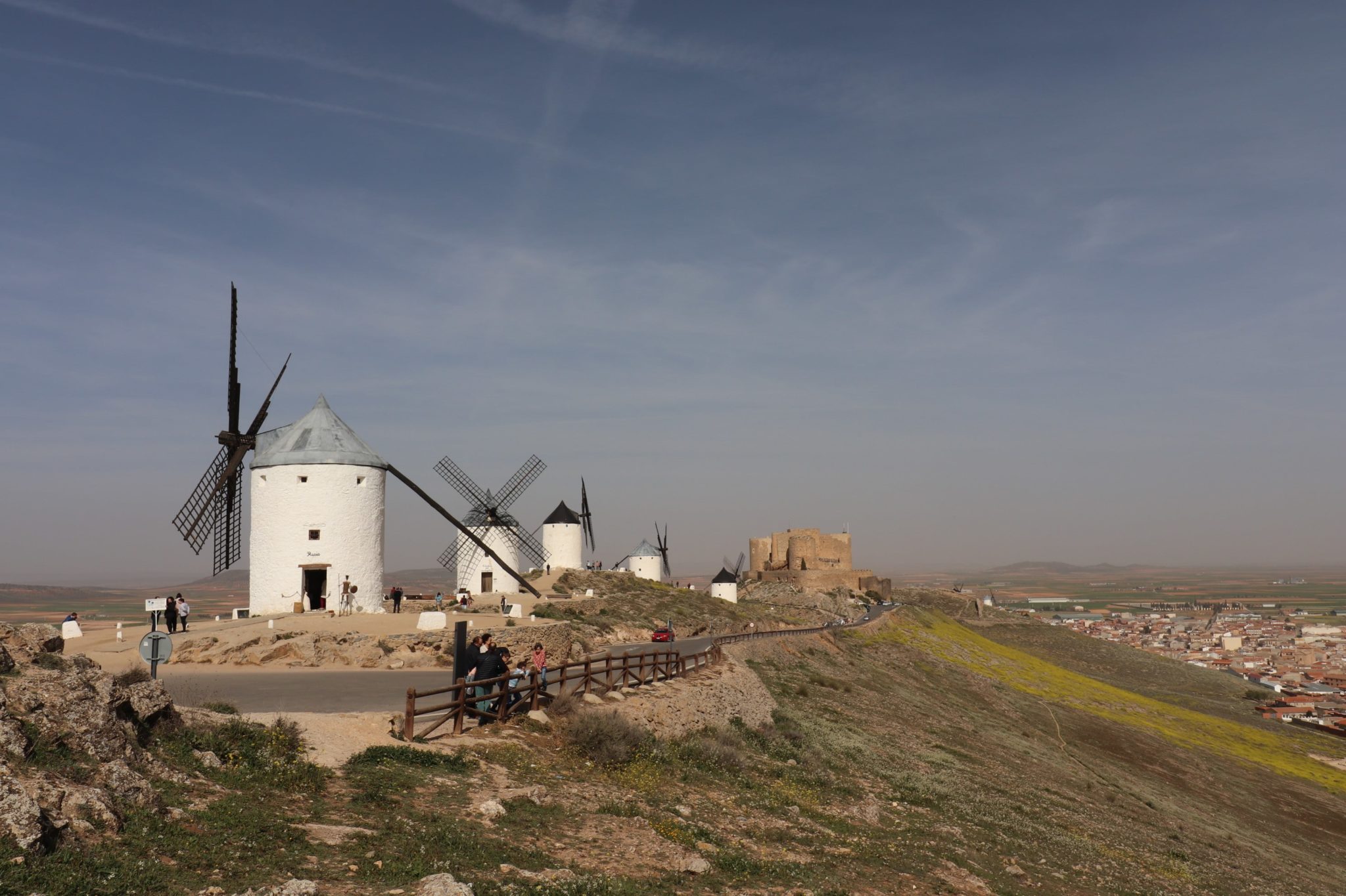 visiter les moulins de consuegra espagne