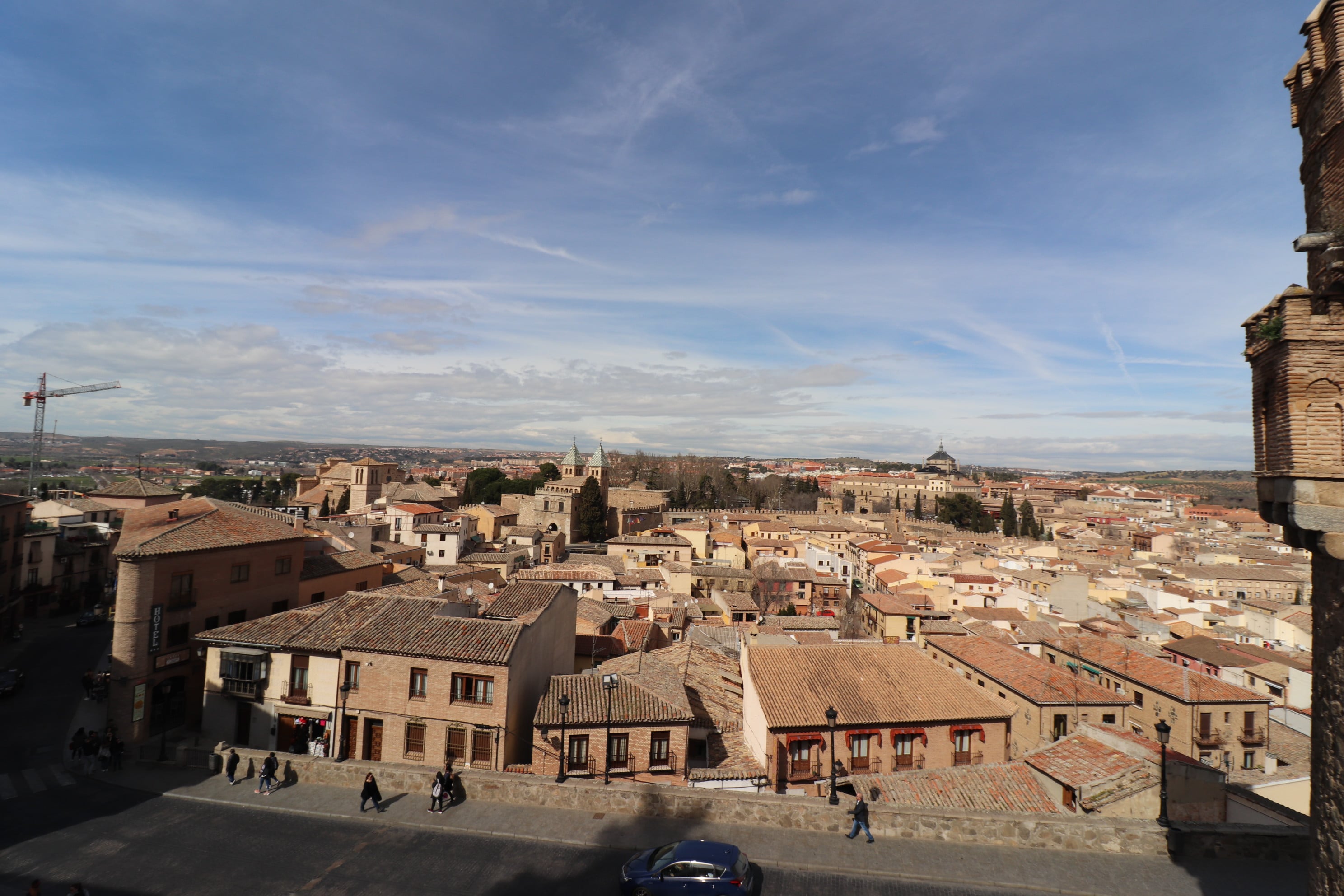 viaje por carretera con furgoneta camper Toledo