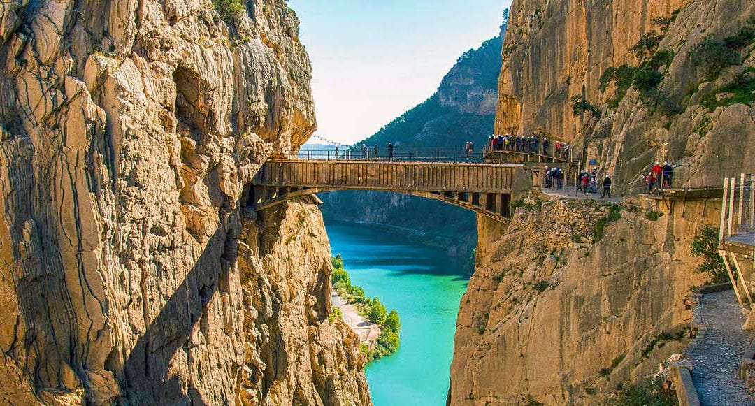 Caminito del rey, road trip in campervan in Malaga province