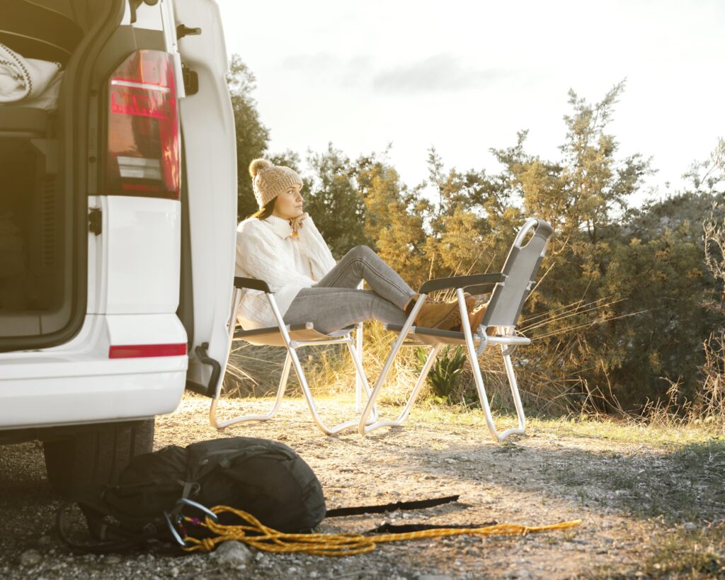 camper dei nomadi digitali in andalusia