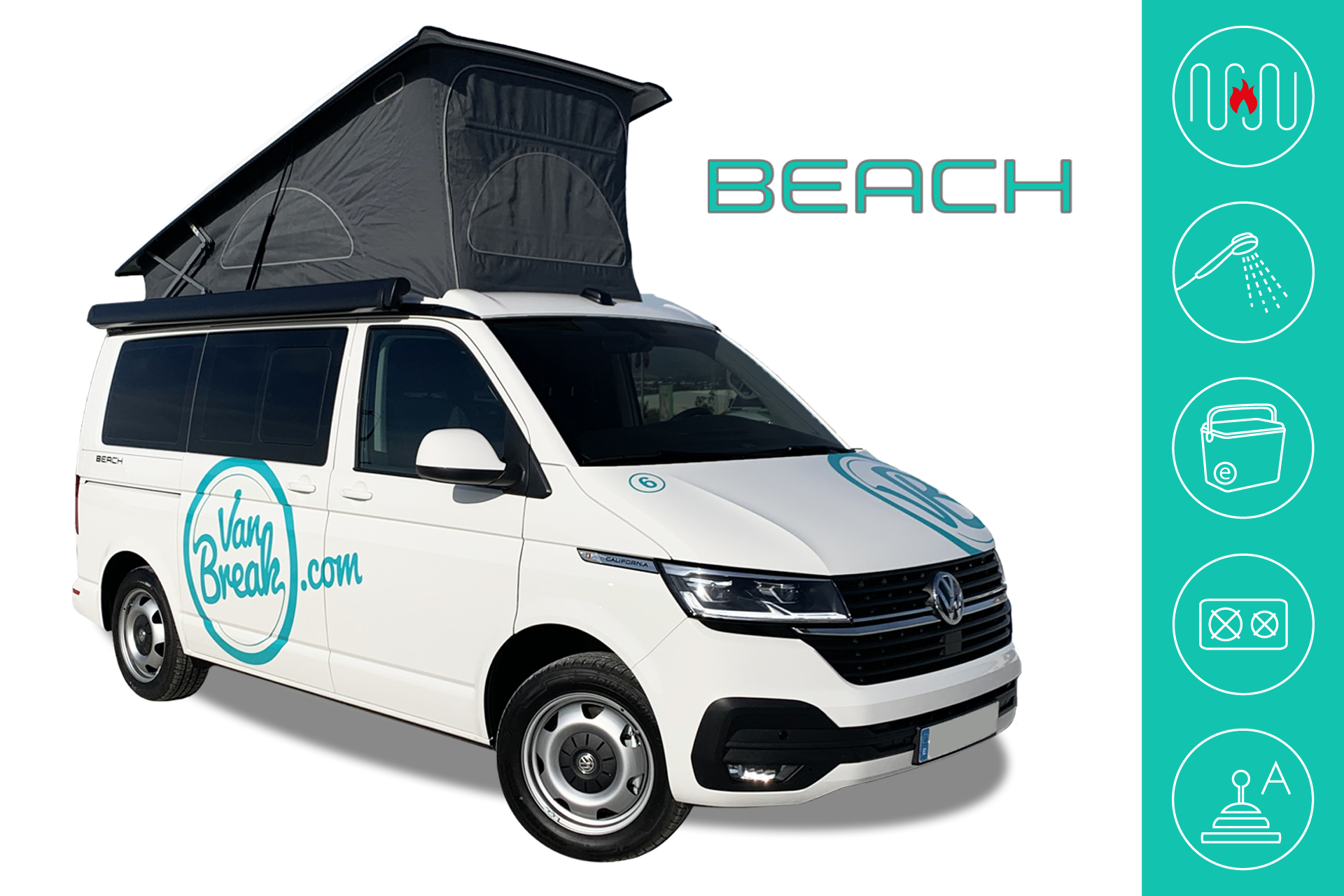 VW California Ocean hire – Germany-wide – Off Campers