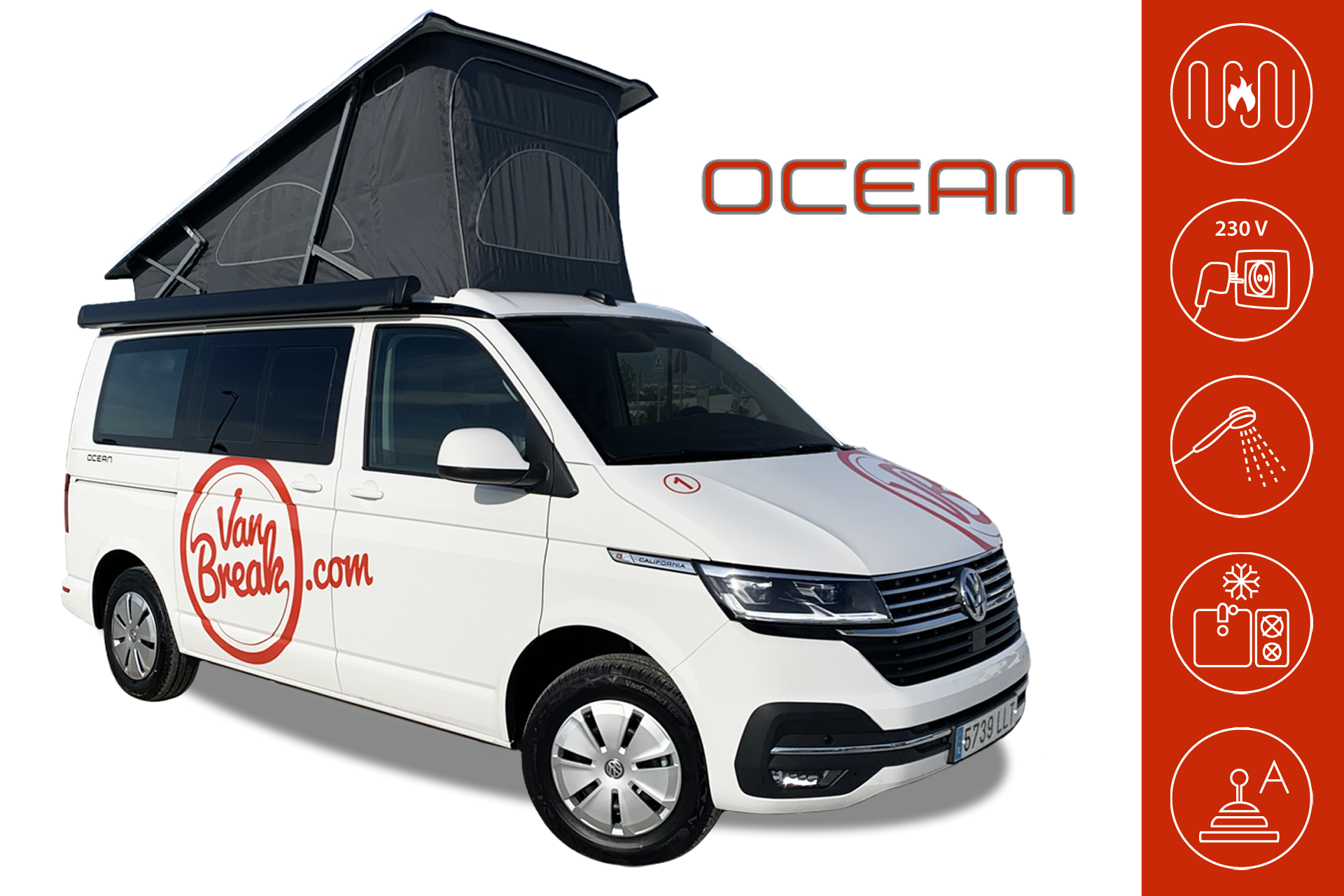 Volkswagen California T6 OCEAN - Vanbreak