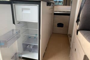Intérieur du fourgon aménagé Campeo Fiat Ducato