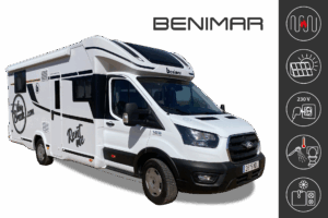 Camping-car moderne et élégant.