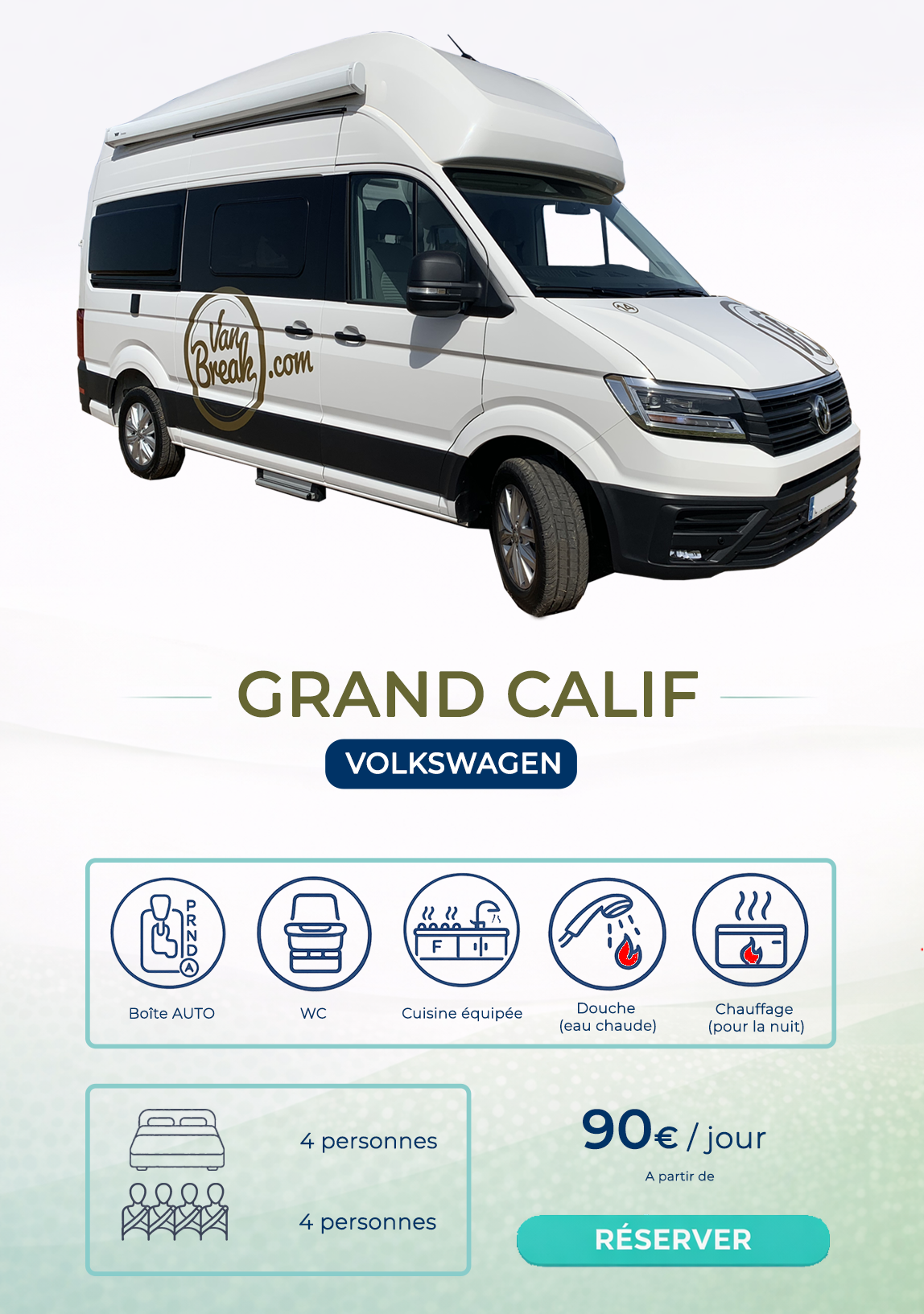 Camping-car Volkswagen Grand Calif