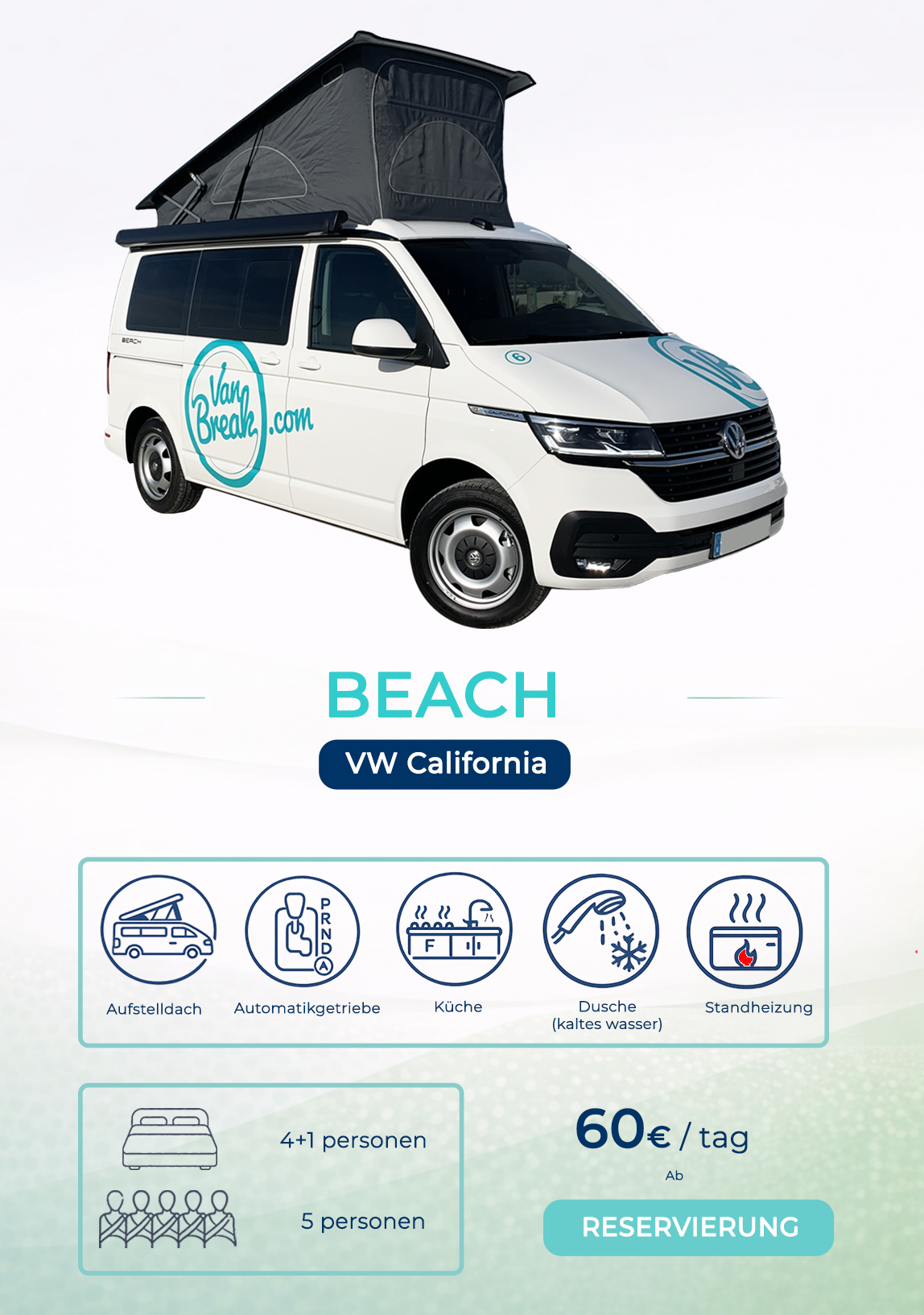 Camper Mieten Spanien (Malaga) | Campervan Rental Spanien - VanBreak